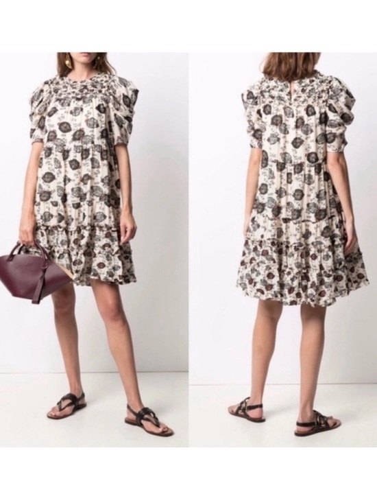 Ulla Johnson Dresses & Skirts - Ulla Johnson Cassian Dress Gardenia Floral Mini Dress Women’s SIZE 4
